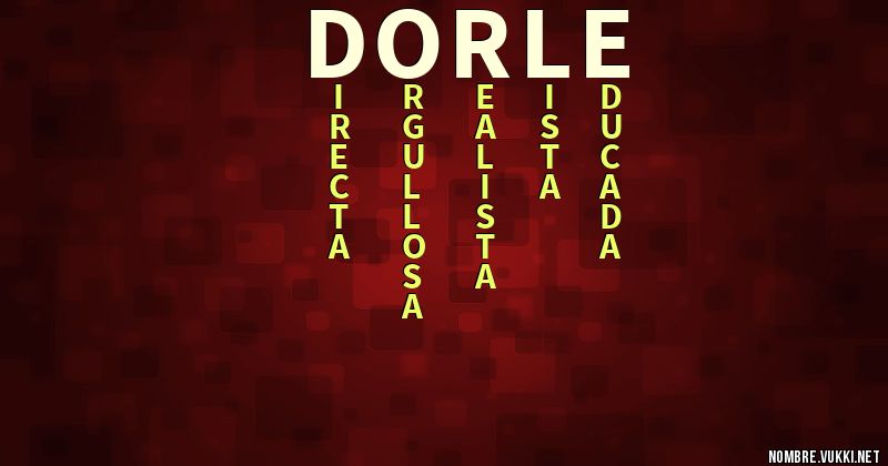 Acróstico dorle