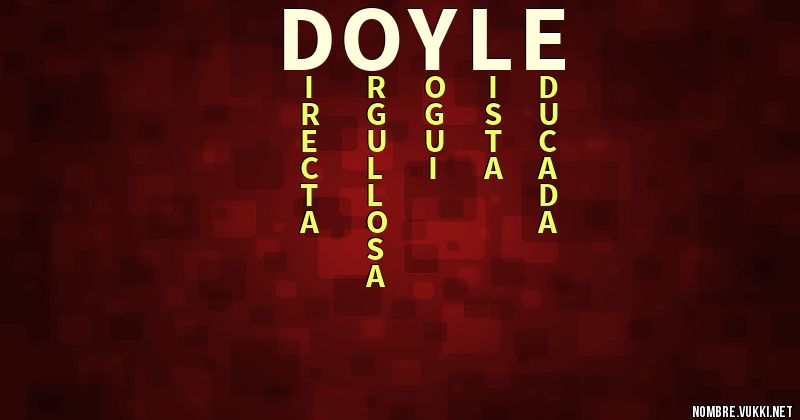 Acróstico doyle