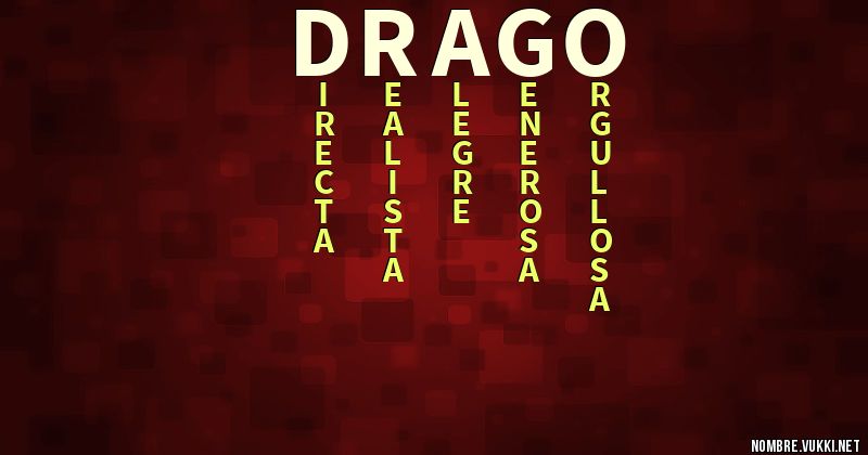 Acróstico drago