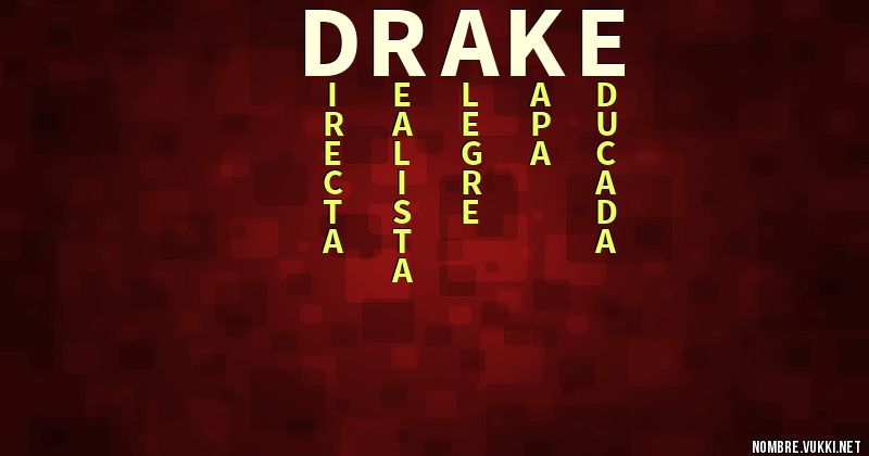 Acróstico drake
