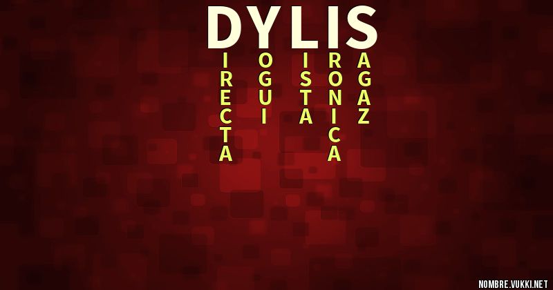 Acróstico dylis