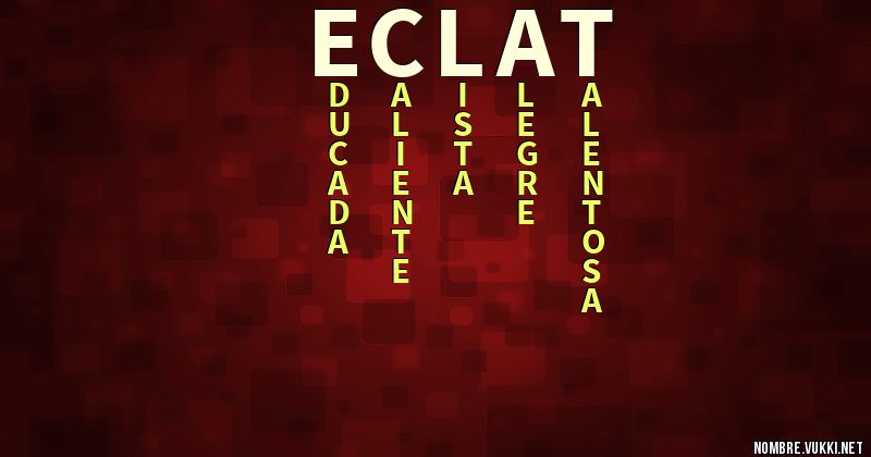 Acróstico eclat
