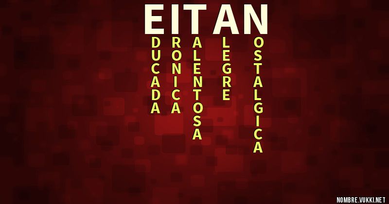Acróstico eitan