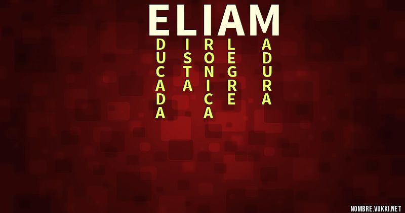 Acróstico eliam