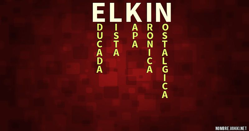 Acróstico elkin