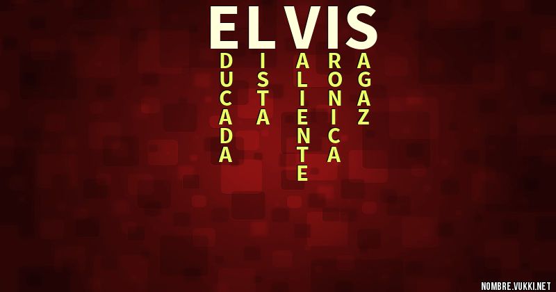 Acróstico elvis