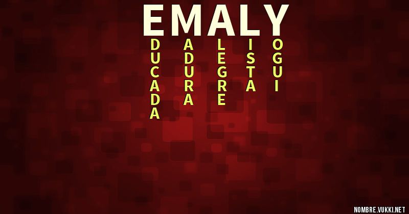 Acróstico emaly