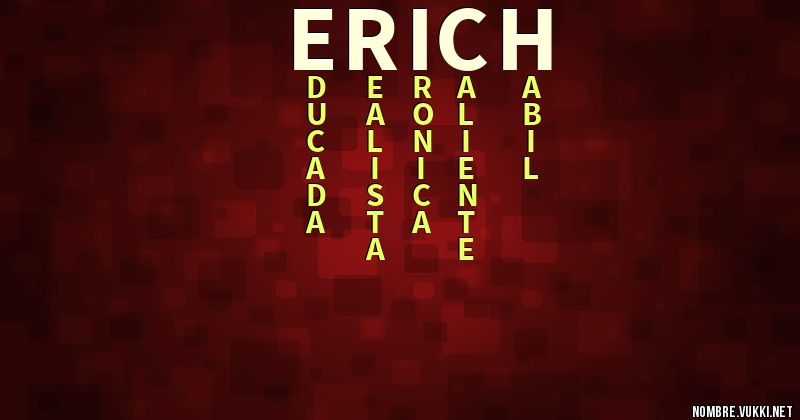 Acróstico erich