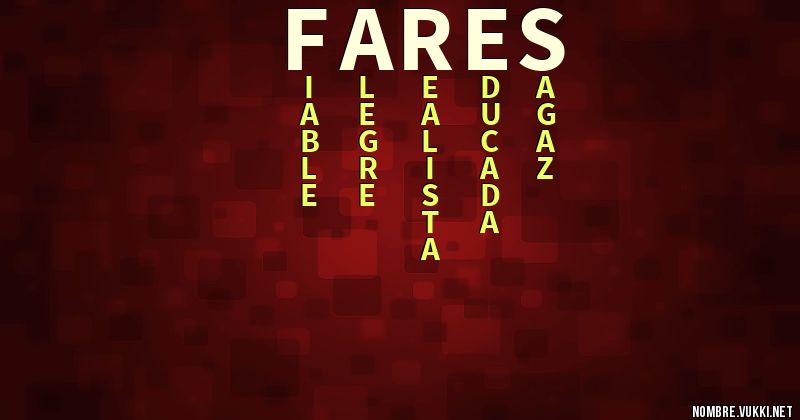 Acróstico fares