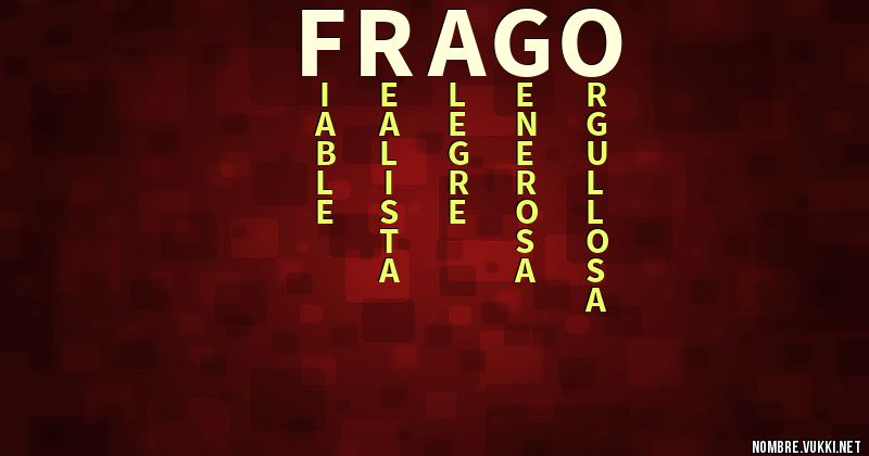 Acróstico frago