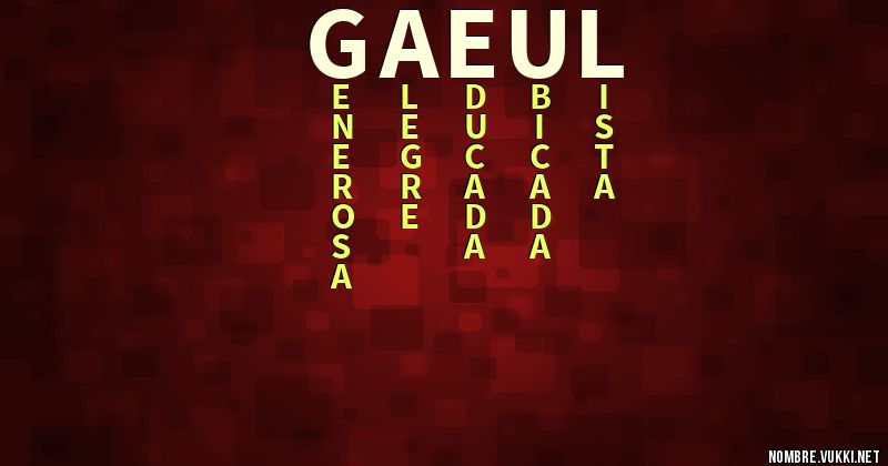 Acróstico ga eul