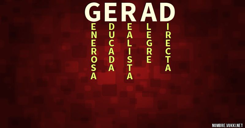 Acróstico gerad