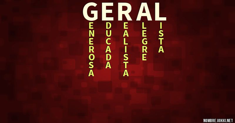 Acróstico geral