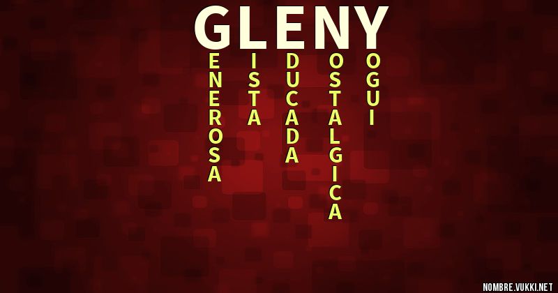 Qué Significa Gleny