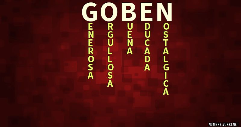 Acróstico goben
