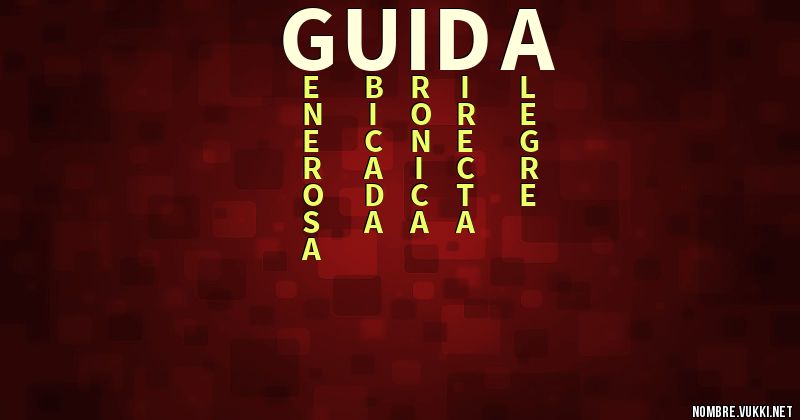 Acróstico guida