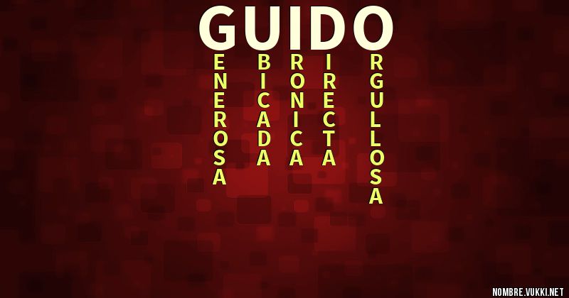 Acróstico guido