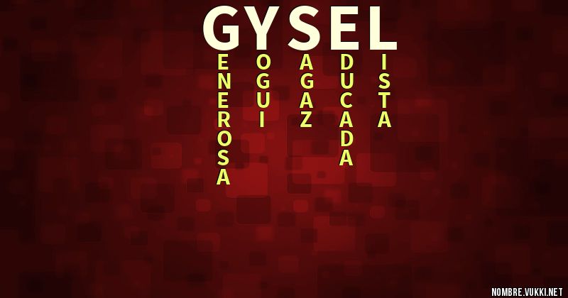 Acróstico gysel