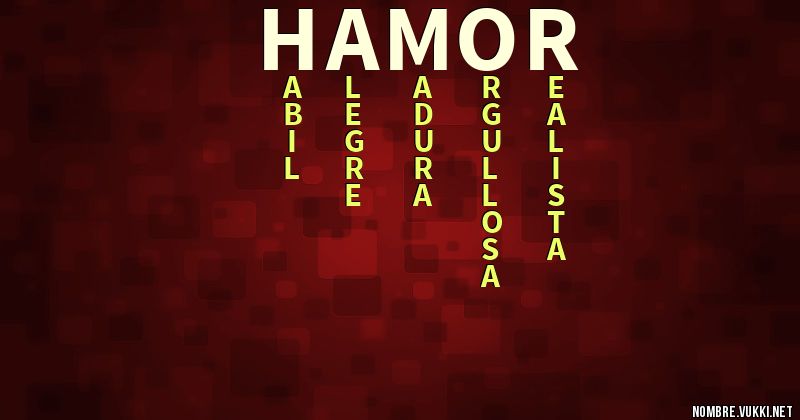 Acróstico hamor