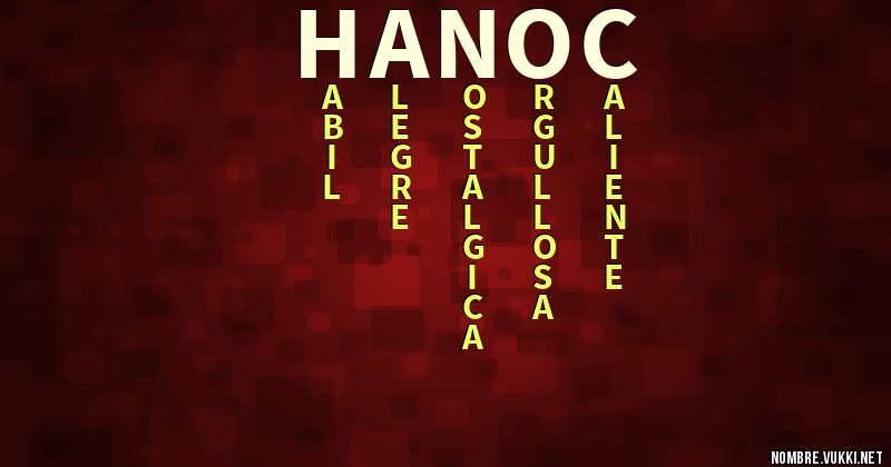 Acróstico hanoc