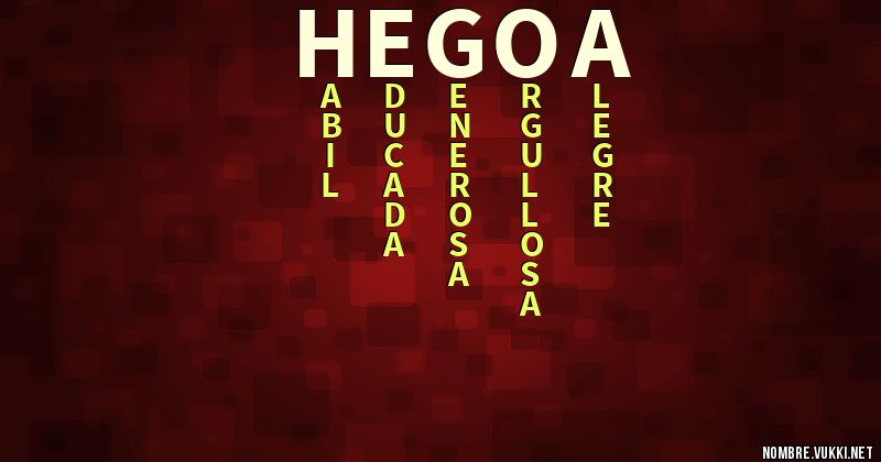 Acróstico hegoa