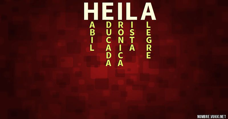 Acróstico heila