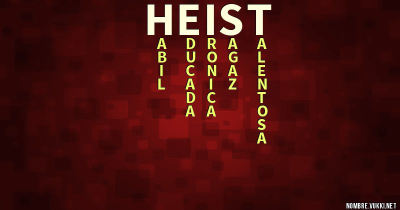 Acróstico heist