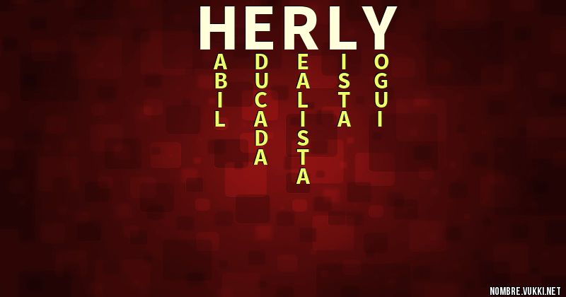 Acróstico herly
