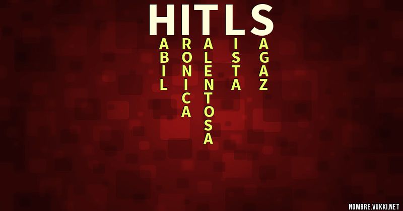 Acróstico hitls