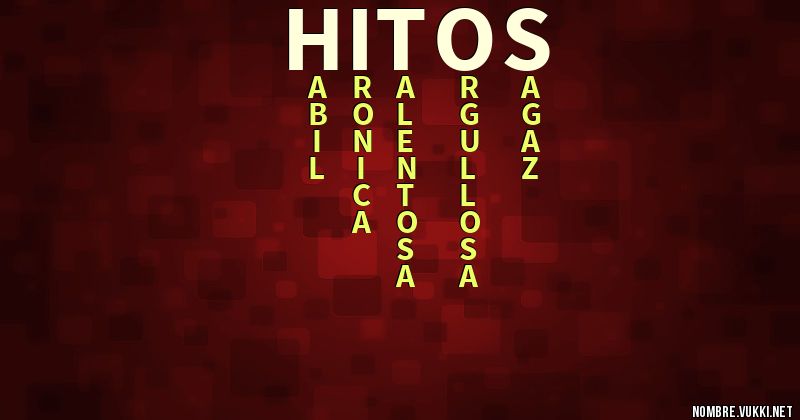 Acróstico hitos