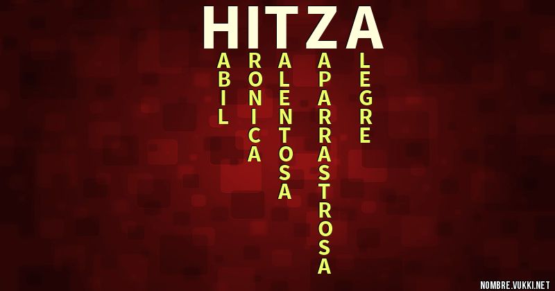 Acróstico hitza