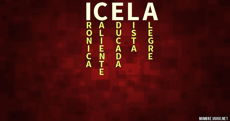Acróstico icela