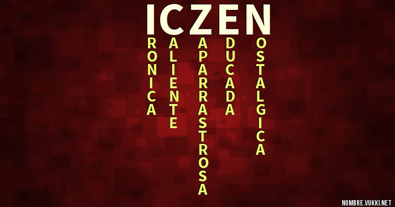 Acróstico iczen