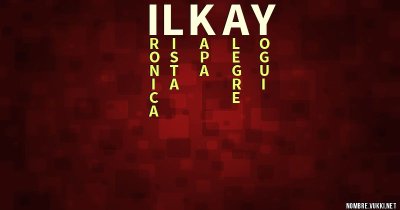 Acróstico ilkay