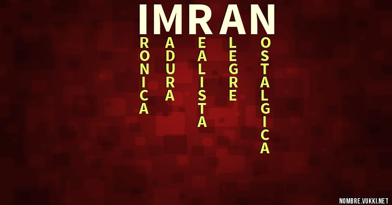 Acróstico imran