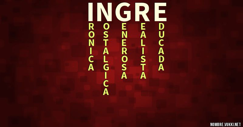Acróstico ingre