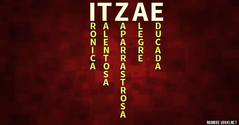 Acróstico itzae