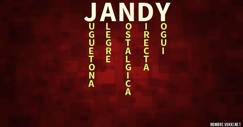 Acróstico jandy