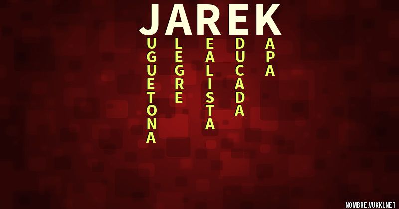 Acróstico jarek