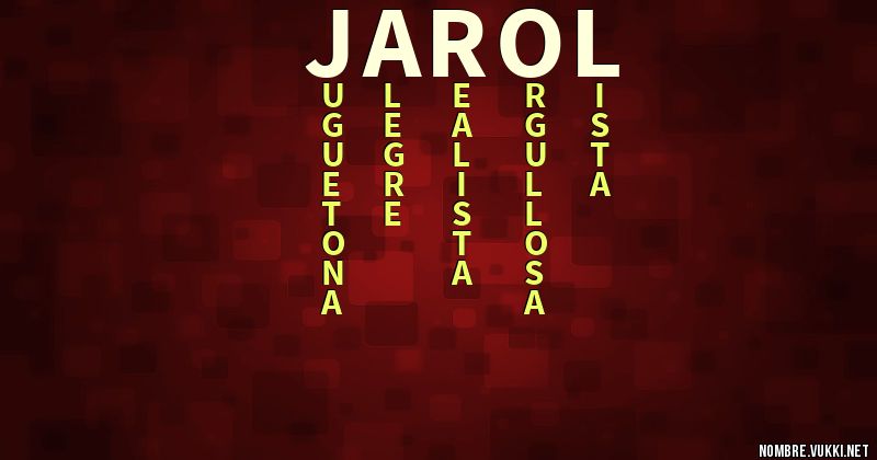 Acróstico jarol