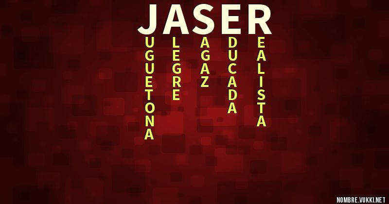 Acróstico jaser