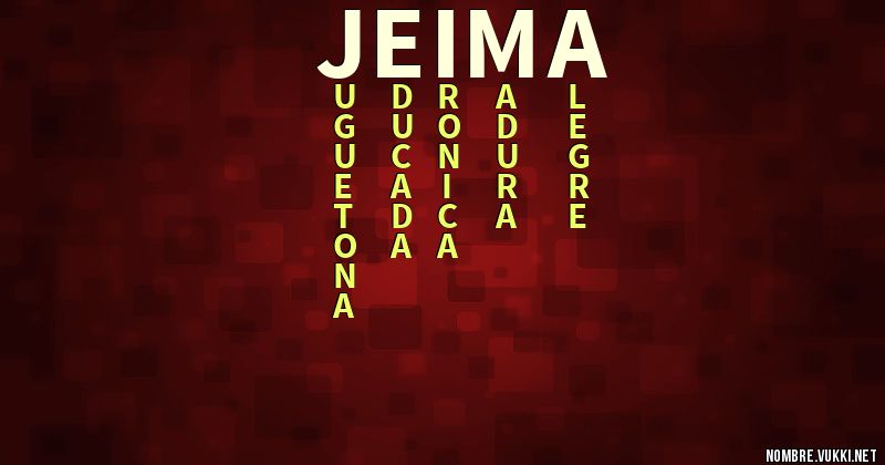 Acróstico jeima