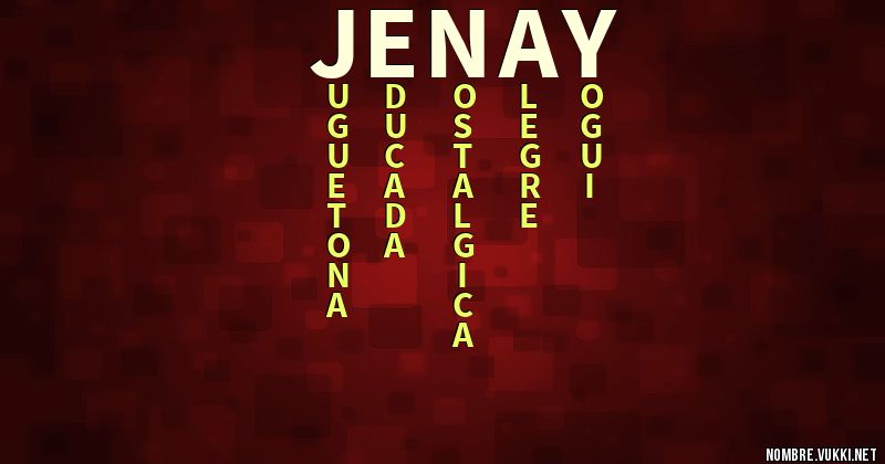 Acróstico jenay