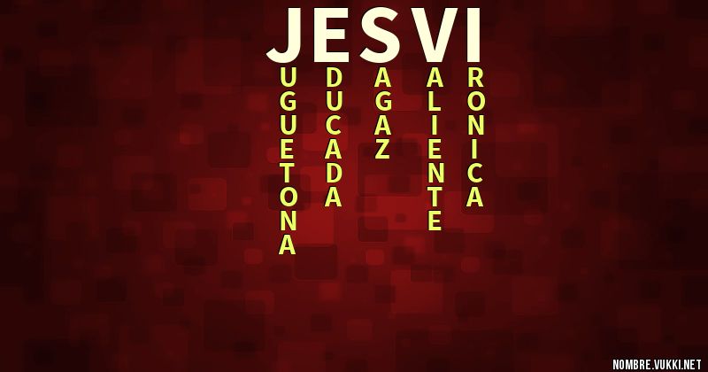 Acróstico jesvi
