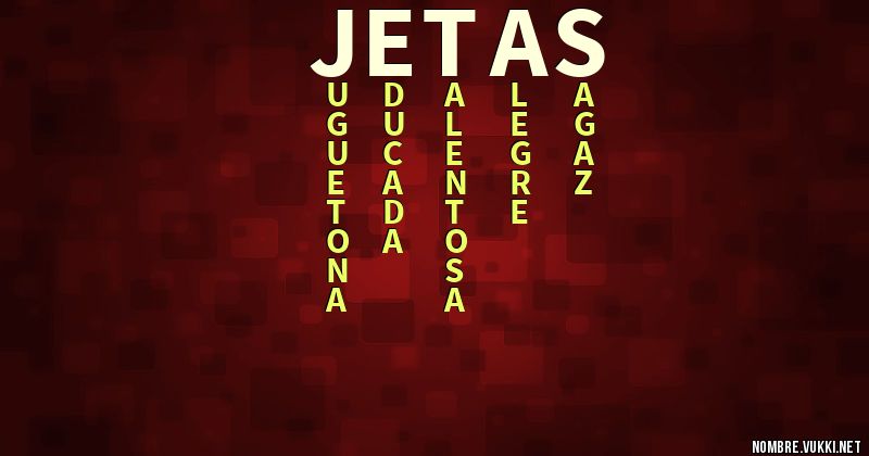 Acróstico jetas