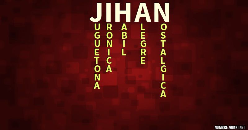 Acróstico jihan