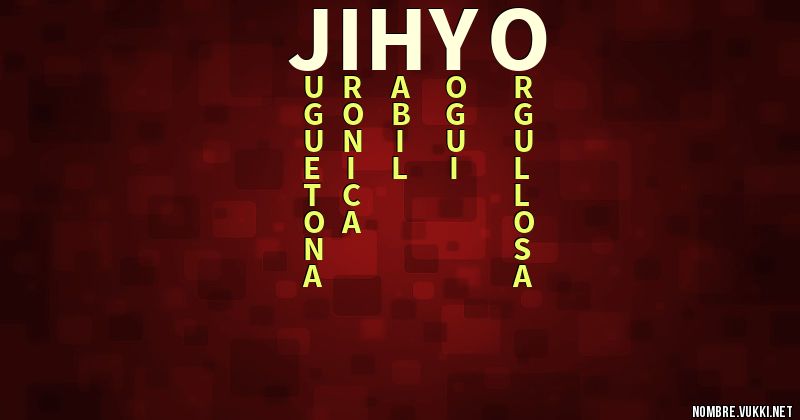 Acróstico jihyo