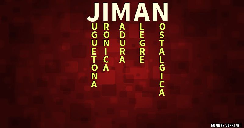 Acróstico jiman