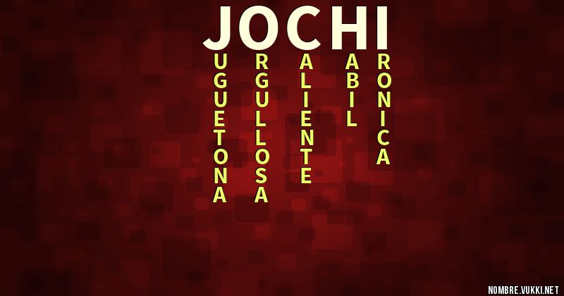 Acróstico jochi