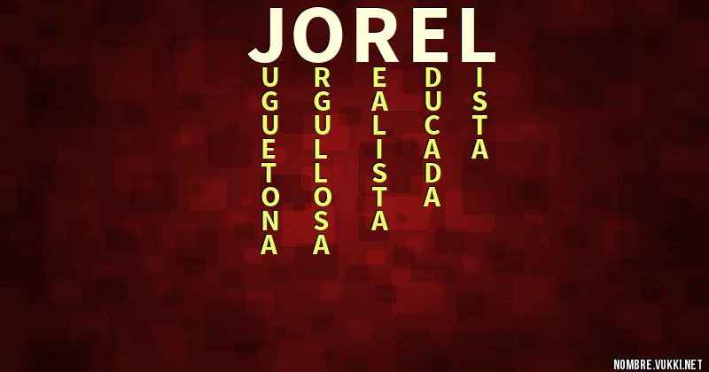 Acróstico jorel